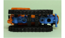 ДТ-20В гусеничный, Тракторы 71, оранжевый / голубой, масштабная модель трактора, Тракторы. История, люди, машины. (Hachette collections), scale43