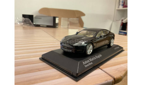 ASTON MARTIN RAPIDE - 2010 - BLACK METALLIC, масштабная модель, 1:43, 1/43, Minichamps, Volkswagen