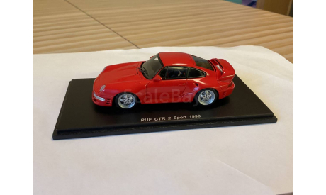 RUF CTR2 Sport, red, S0724, масштабная модель, 1:43, 1/43, Spark, Porsche