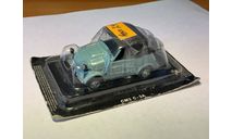 СМЗ С3А, Автолегенды СССР 24, бирюзовый, масштабная модель, 1:43, 1/43, Автолегенды СССР журнал от DeAgostini