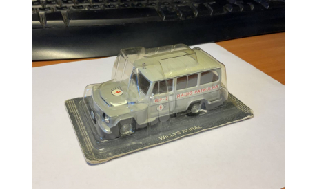 WILLYS Rural Wagon Полиция Бразилии, Полицейские Машины Мира 60, grey, масштабная модель, 1:43, 1/43, Полицейские машины мира, Deagostini