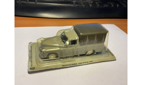 WARSZAWA 200 Pick Up, Kultowe Auta 32, серый, масштабная модель, 1:43, 1/43, DeAgostini-Польша (Kultowe Auta)