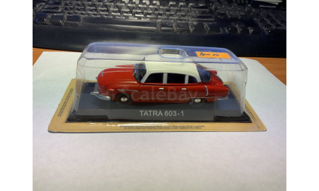 TATRA 603-1, Masini de Legenda 24, красно-белый, масштабная модель, scale43