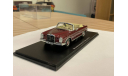 MERCEDES-BENZ 300 SE Cabrio W112/3, red, масштабная модель, Spark, scale43