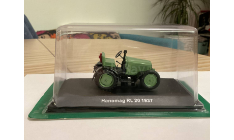 Hanomag RL 20, Тракторы 134, зеленый, масштабная модель трактора, 1:43, 1/43, Тракторы. История, люди, машины. (Hachette collections)