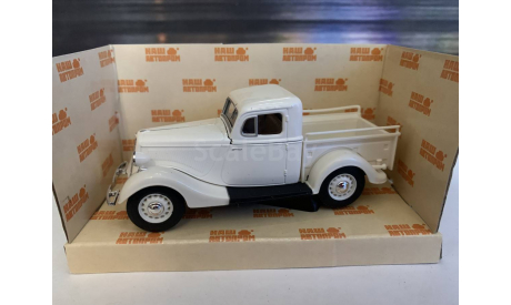 ГАЗ М415 Пикап, белый, масштабная модель, 1:43, 1/43, Наш Автопром