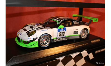 Porsche 911 (991) GT3 Nrburgring 2016, масштабная модель, Minichamps, 1:18, 1/18