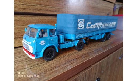 Маз 504в с пп маз 5205а, масштабная модель, Наш Автопром, scale43