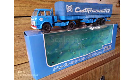 Маз 504в с пп маз 5205а, масштабная модель, Наш Автопром, scale43