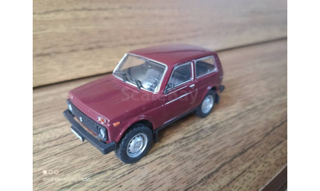 ВАЗ-21213 Нива, масштабная модель, Автолегенды СССР журнал от DeAgostini, scale43