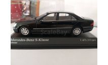 Mercedes S w220 Minichamps, масштабная модель, Mercedes-Benz, scale43
