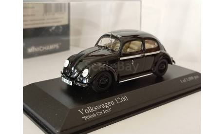 VW 1200 Minichamps ВРЕМЕННАЯ РАСПРОДАЖА!!!, масштабная модель, Volkswagen, scale43