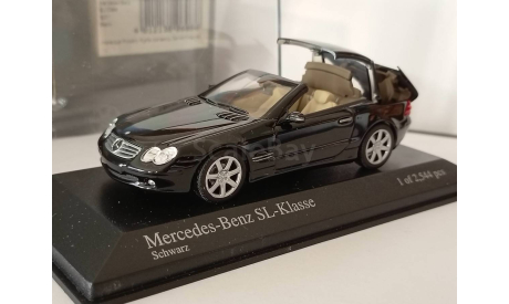 Mercedes SL Minichamps, масштабная модель, Mercedes-Benz, scale43