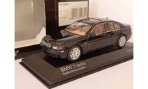 BMW 7 minichamps, масштабная модель, scale43