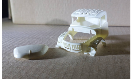 Кабина ЗИЛ 131, сборная модель автомобиля, Неизвестный, scale43