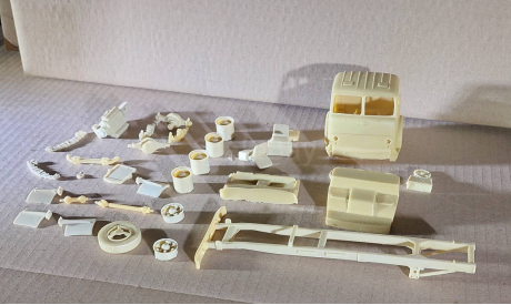 кит МАЗ 514Б, масштабная модель, Неизвестный, scale43