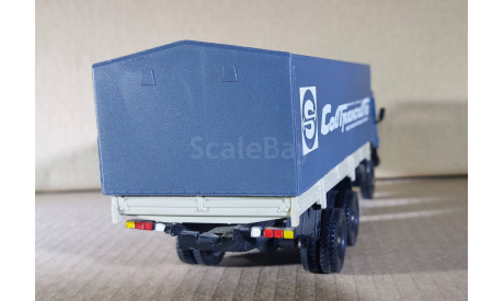КАМАЗ 53212 с тентом  Арек Элекон Сделано в СССР, масштабная модель, scale43