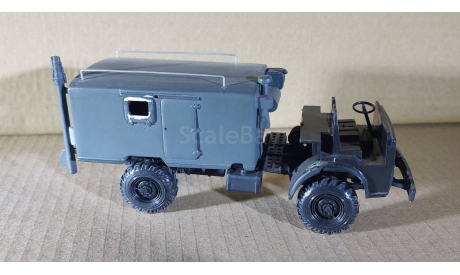 КАМАЗ 4350 кунг  Арек Элекон, масштабная модель, scale43