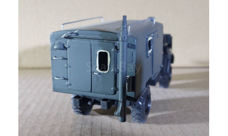 КАМАЗ 4350 кунг  Арек Элекон, масштабная модель, scale43
