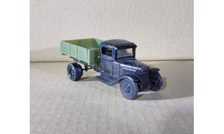 ГАЗ АА, масштабная модель, Двигатель, scale43