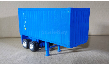 полуприцеп контейнеровооз, масштабная модель, Autotime Collection, scale43