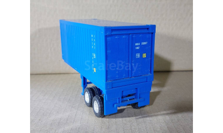 полуприцеп контейнеровооз, масштабная модель, Autotime Collection, scale43