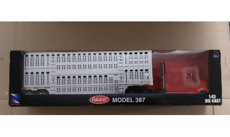 Peterbilt 387, масштабная модель, New-Ray Toys, scale43