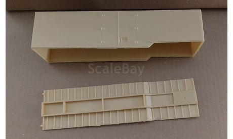 полуприцеп ОДАЗ 935, сборная модель автомобиля, Неизвестный, scale43