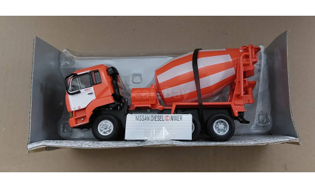 NISSAN бетономешалка, масштабная модель, TINS TOYS, scale43