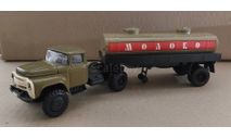 ЗИЛ 130В1 с п/п ОДАЗ - 885, масштабная модель, Каменец-Подольск, scale43