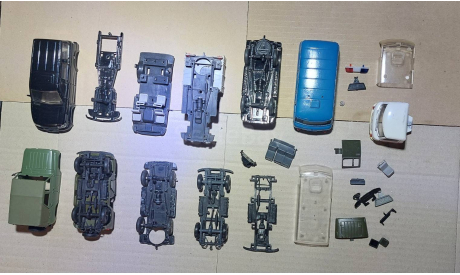 Запчасти для УАЗ, запчасти для масштабных моделей, scale43