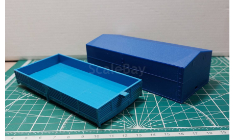 Кузов от КАМАЗ 5320, запчасти для масштабных моделей, Элекон, scale43