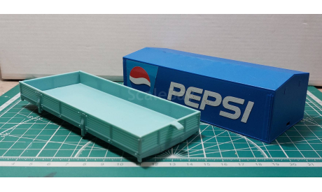 Кузов от КАМАЗ 5325, запчасти для масштабных моделей, Элекон, scale43