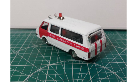 РАФ 2203 скорая помощь, масштабная модель, Агат/Моссар/Тантал, scale43