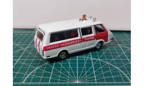 РАФ 2203 скорая помощь, масштабная модель, Агат/Моссар/Тантал, scale43