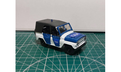 УАЗ 469 ГАИ А34, масштабная модель, Агат/Моссар/Тантал, scale43