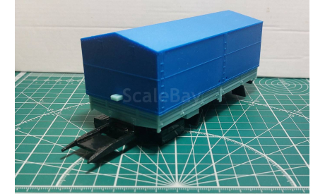 КАМАЗ 5320 кузов с подрамником, запчасти для масштабных моделей, Элекон, scale43