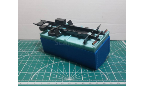 КАМАЗ 5320 кузов с подрамником, запчасти для масштабных моделей, Элекон, scale43