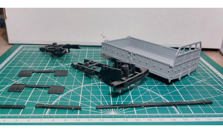 ЗИЛ 4331 кузов, рама, запчасти для масштабных моделей, AVD Models, scale43