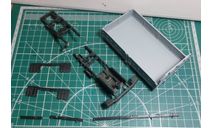 ЗИЛ 4331 кузов, рама, запчасти для масштабных моделей, AVD Models, scale43