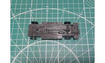 Дно Москвич 412, запчасти для масштабных моделей, Агат/Моссар/Тантал, scale43
