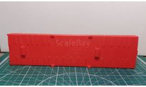 Кузов полуприцепа ОДАЗ 9370, запчасти для масштабных моделей, Элекон, scale43