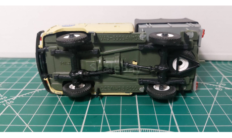 УАЗ 39094 N03 ГАИ, масштабная модель, Агат/Моссар/Тантал, scale43