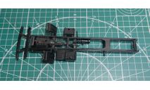 Рама КАМАЗ 4310, запчасти для масштабных моделей, Элекон, scale43