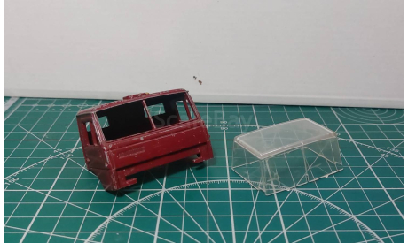 Кабина КАМАЗ Элекон, запчасти для масштабных моделей, scale43