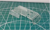 Стекло ГАЗ 2402, запчасти для масштабных моделей, Агат/Моссар/Тантал, scale43