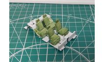 Салон ГАЗ 3102, запчасти для масштабных моделей, Агат/Моссар/Тантал, scale43