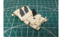 Салон ГАЗ 3102, запчасти для масштабных моделей, Агат/Моссар/Тантал, scale43
