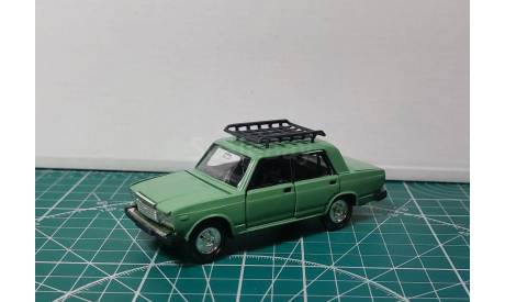 ВАЗ 2107 с багажником, масштабная модель, Агат/Моссар/Тантал, scale43