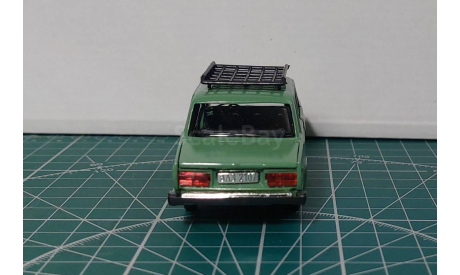 ВАЗ 2107 с багажником, масштабная модель, Агат/Моссар/Тантал, scale43
